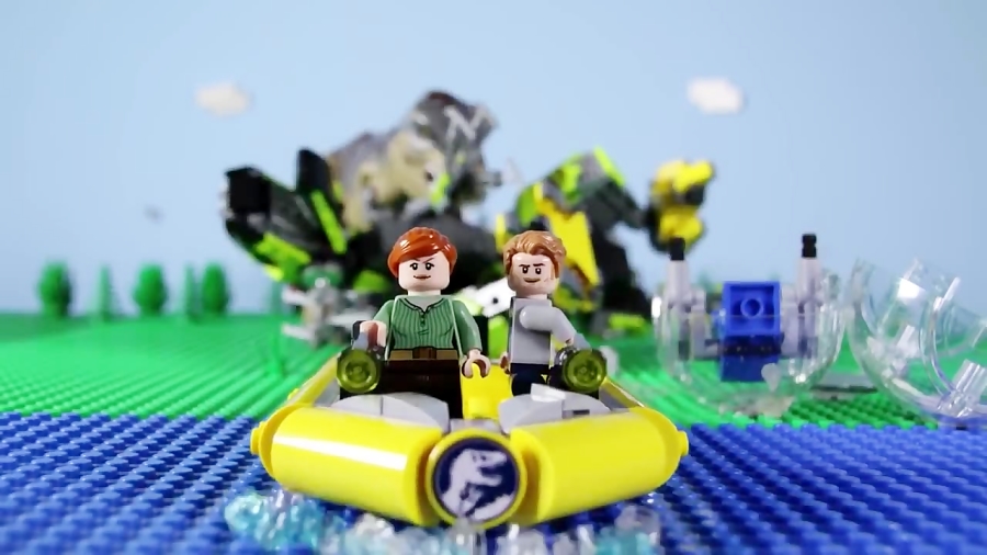 کارتون لگو آجری ها Lego Bricks - قسمت 55 - دنیای ژوراسیک